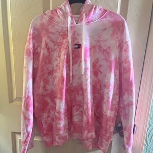 COPY - Tommy Hilfiger tye dye sport hoodie comfy and relaxing